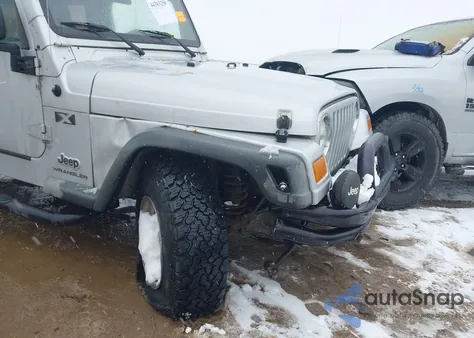2003 Jeep Wrangler X из США, поврежденный, VIN 1J4FA39S03P354264